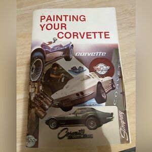 "Painting Your Corvette" Booklet Published by J&M Publishing (Rick Johnson)